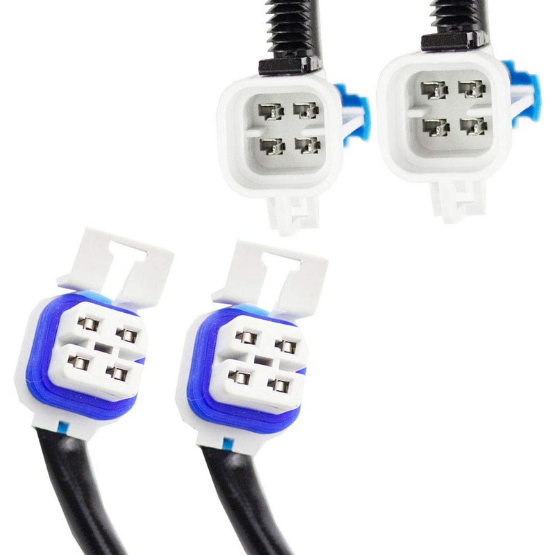 higherbro حساس أكسجين O2 من هايبر برو 4x لسيارة شيفروليه تاهو 2008 2009 2010 2011 2012 2013 2014 4.8L/5.3L/6.0L/6.2L علوي + سفلي - Image 3